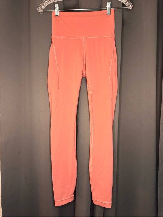 lululemon athletica Pants - Lululemon Coral High-Waist Active Leggings